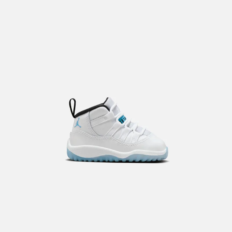 Jordan TD Air Jordan 11 Retro - White / Legend Blue / Black sold by Kith