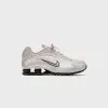 Nike Shox R4 - College Grey / University Red / Metallic Silver / Black sold by Kith
