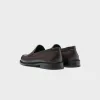 VINNY's Yardee Moccasin Loafer - Brown Nappa Leather sold by Kith
