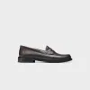 VINNY's Yardee Moccasin Loafer - Brown Nappa Leather sold by Kith