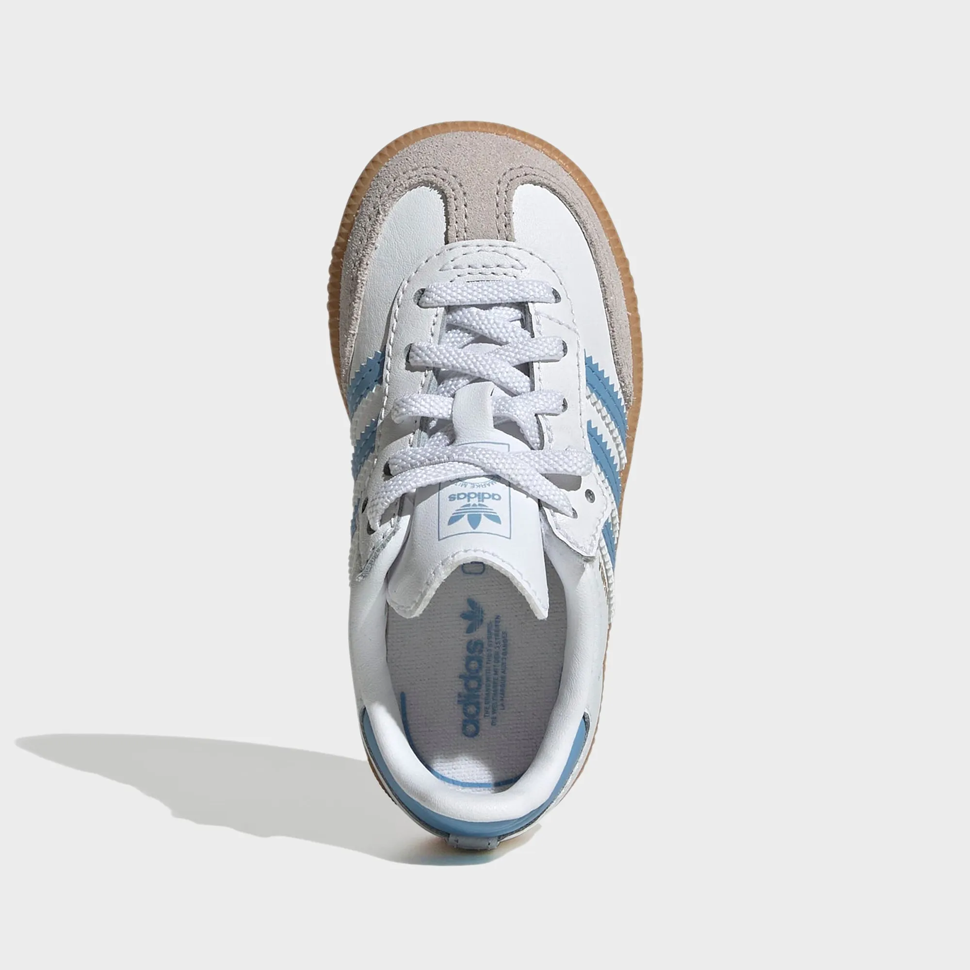 adidas TD Samba OG - White / Ash Blue / Gum 3 sold by Kith product image thumbnail 4