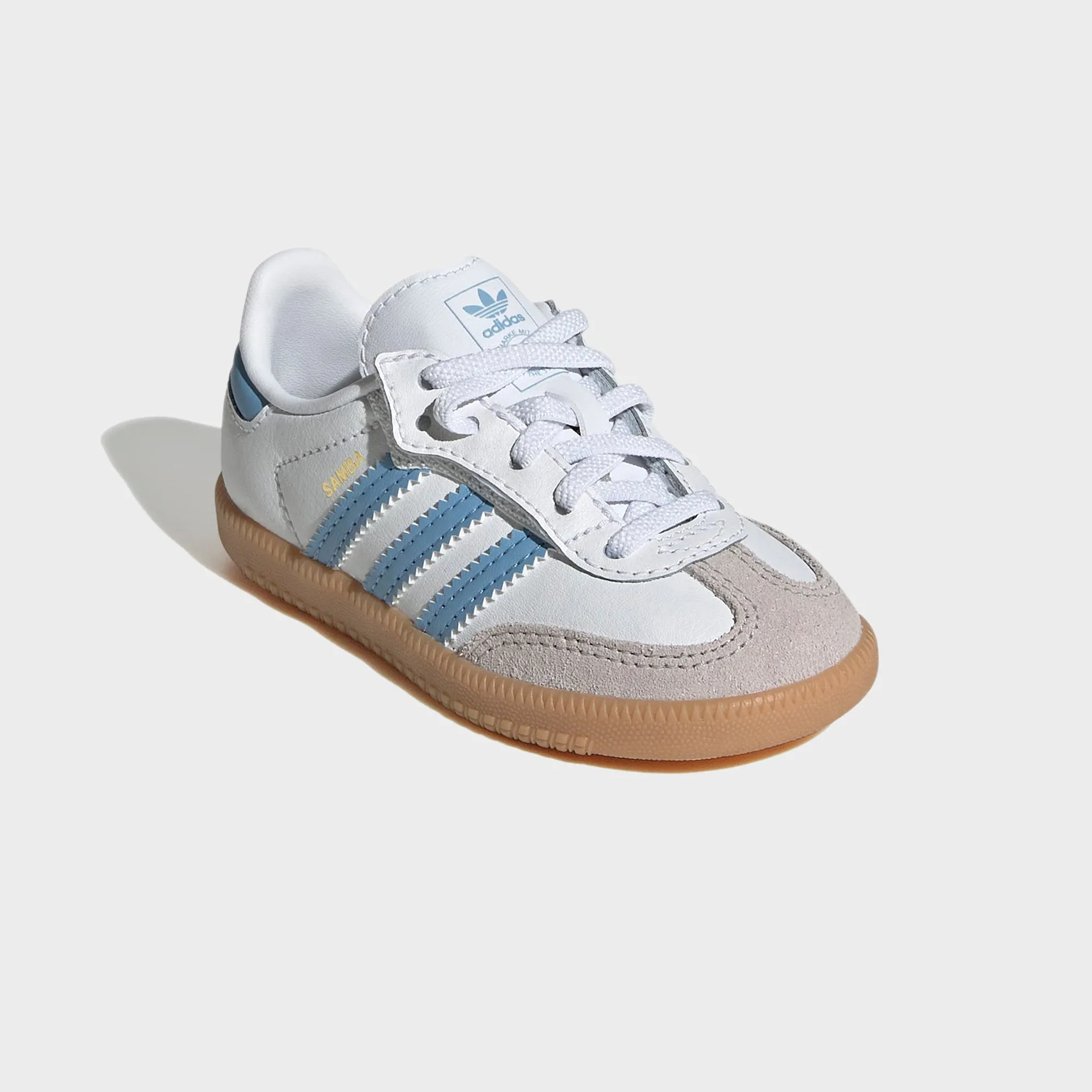 adidas TD Samba OG - White / Ash Blue / Gum 3 sold by Kith product image thumbnail 3