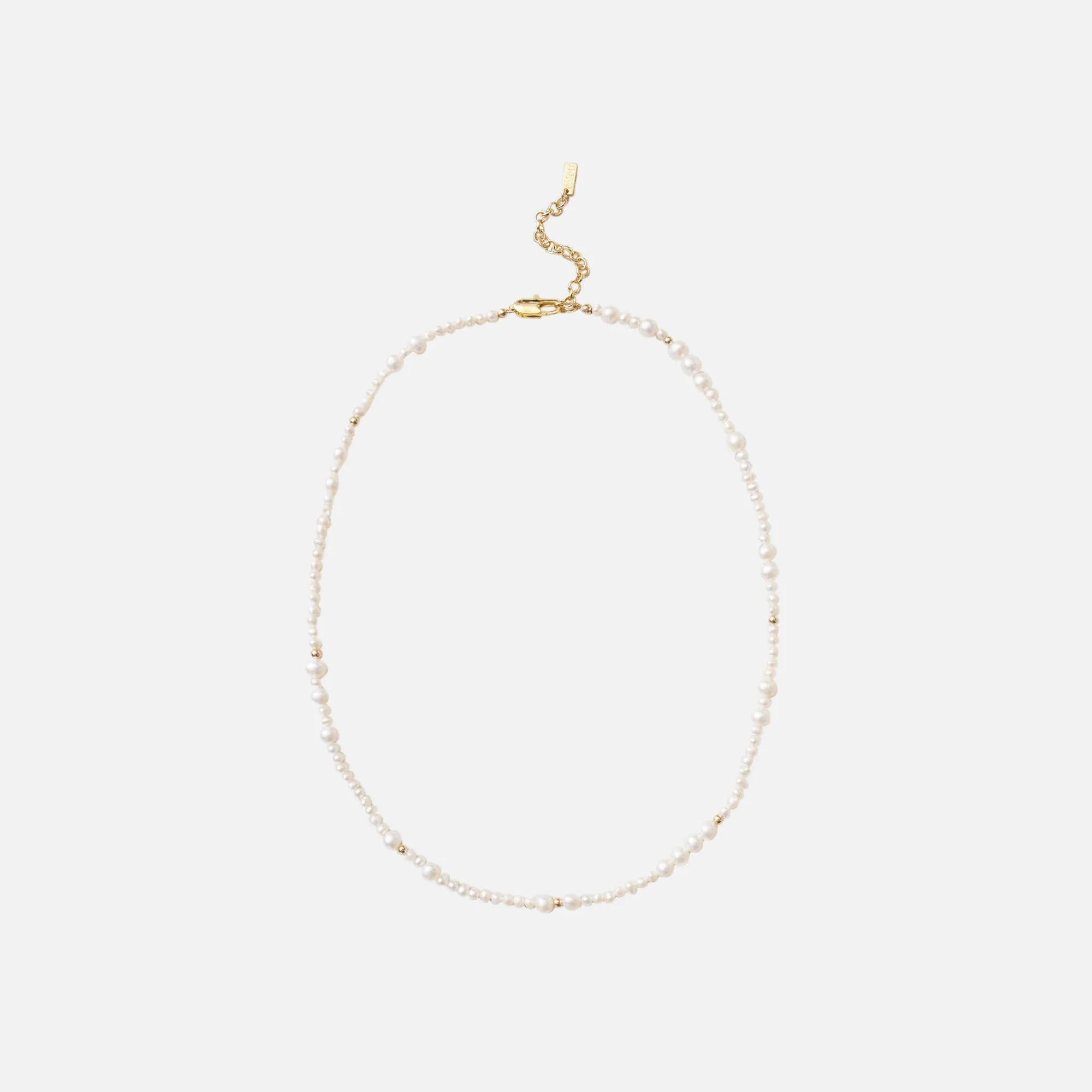 Eliou Jaci Necklace - White sold by Kith