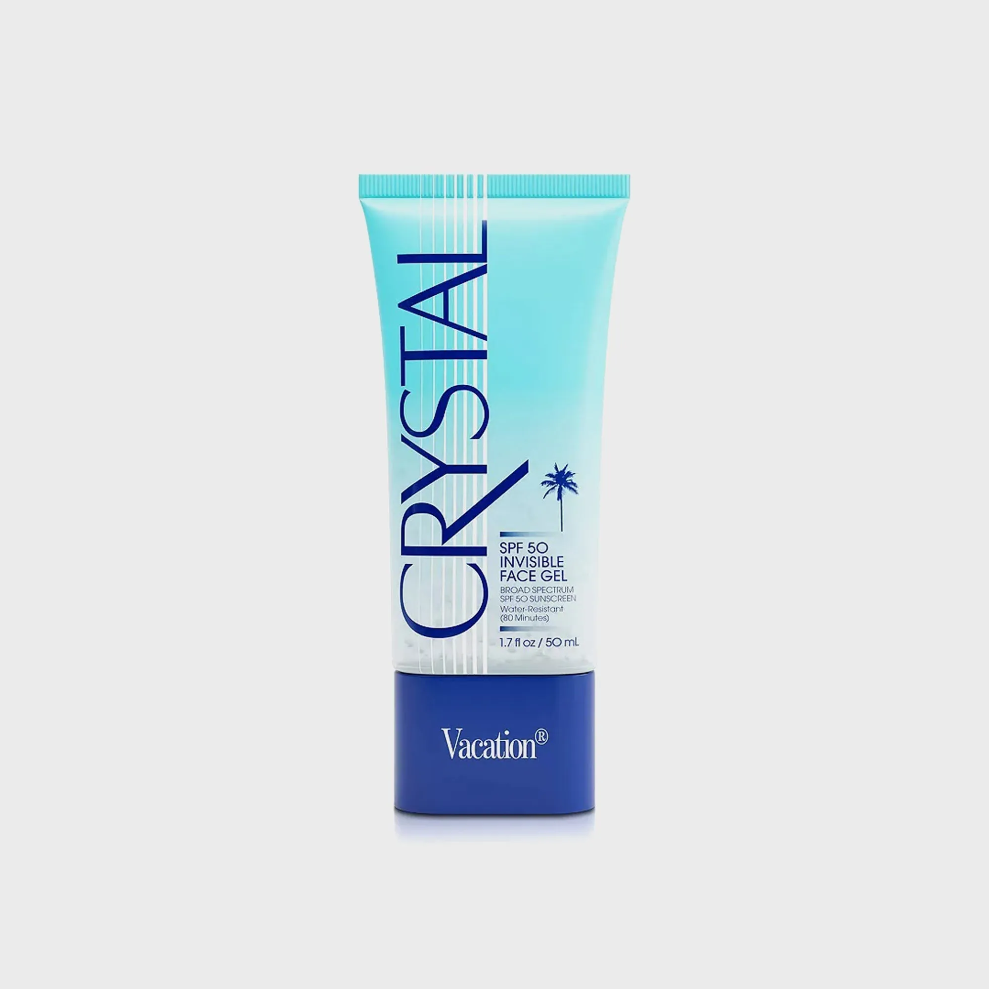 Vacation Crystal SPF 50 Invisible Face Gel sold by Kith