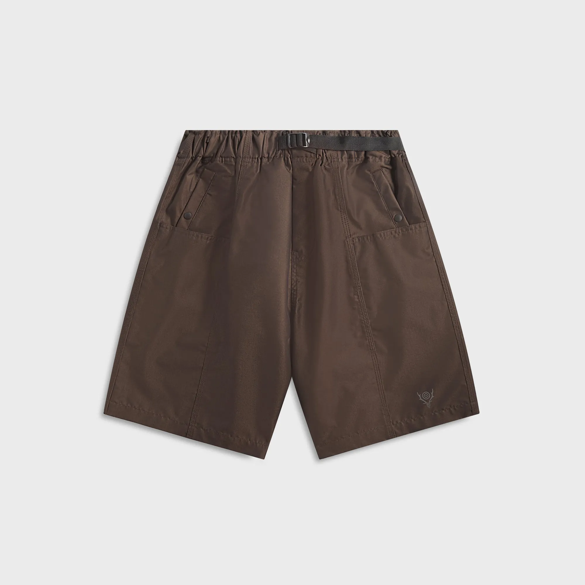 South2 West8 C/PE Twill Belted C.S.Short - Brown sold by Kith