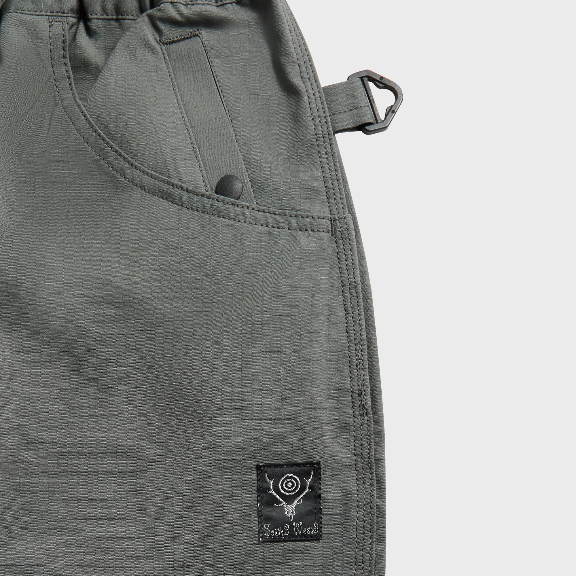 South2 West8 Belted Utility C/MO Pant - Grey sold by Kith product image thumbnail 2