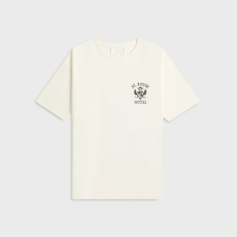 Rhude St. Seal Tee - Vintage White sold by Kith