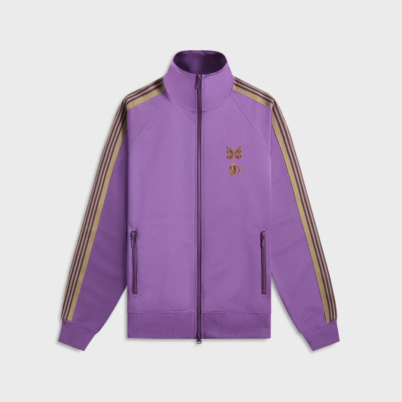 Needles x Kae Tanaka Poly Smooth Track Jacket - Purple sold by Kith