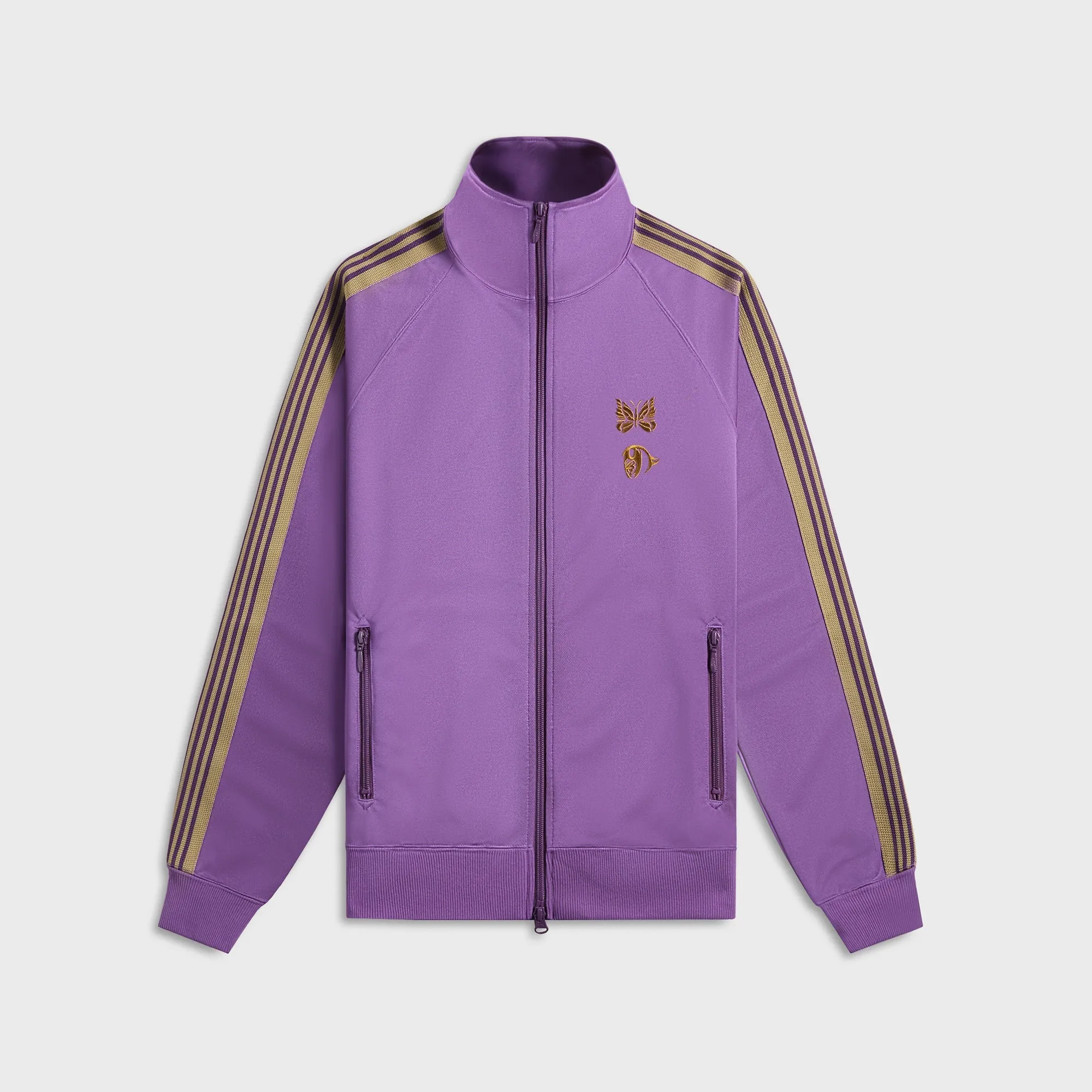 Needles x Kae Tanaka Poly Smooth Track Jacket - Purple sold by Kith