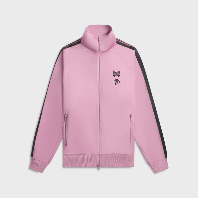 Needles x Kae Tanaka Poly Smooth Track Jacket - Pink sold by Kith