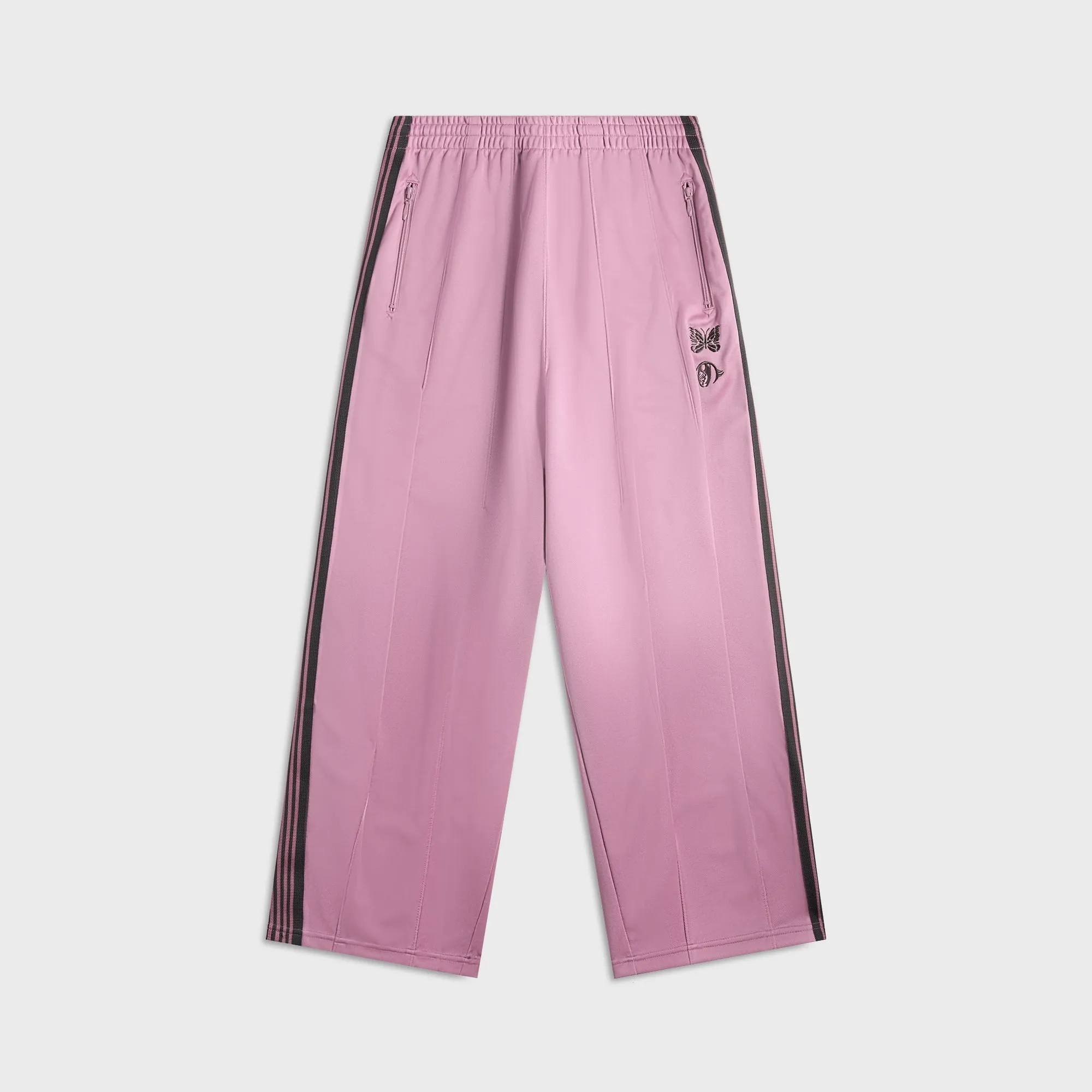 Needles x Kae Tanaka Poly Smooth H.D. Track Pant - Pink sold by Kith