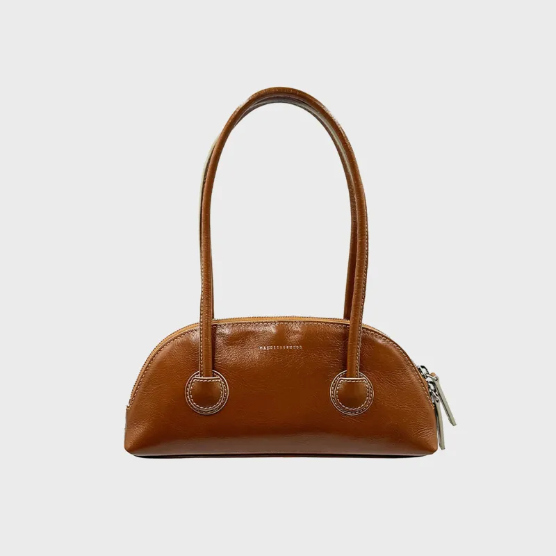 MARGESHERWOOD Besette Shoulder Bag - Brown Crinkle sold by Kith