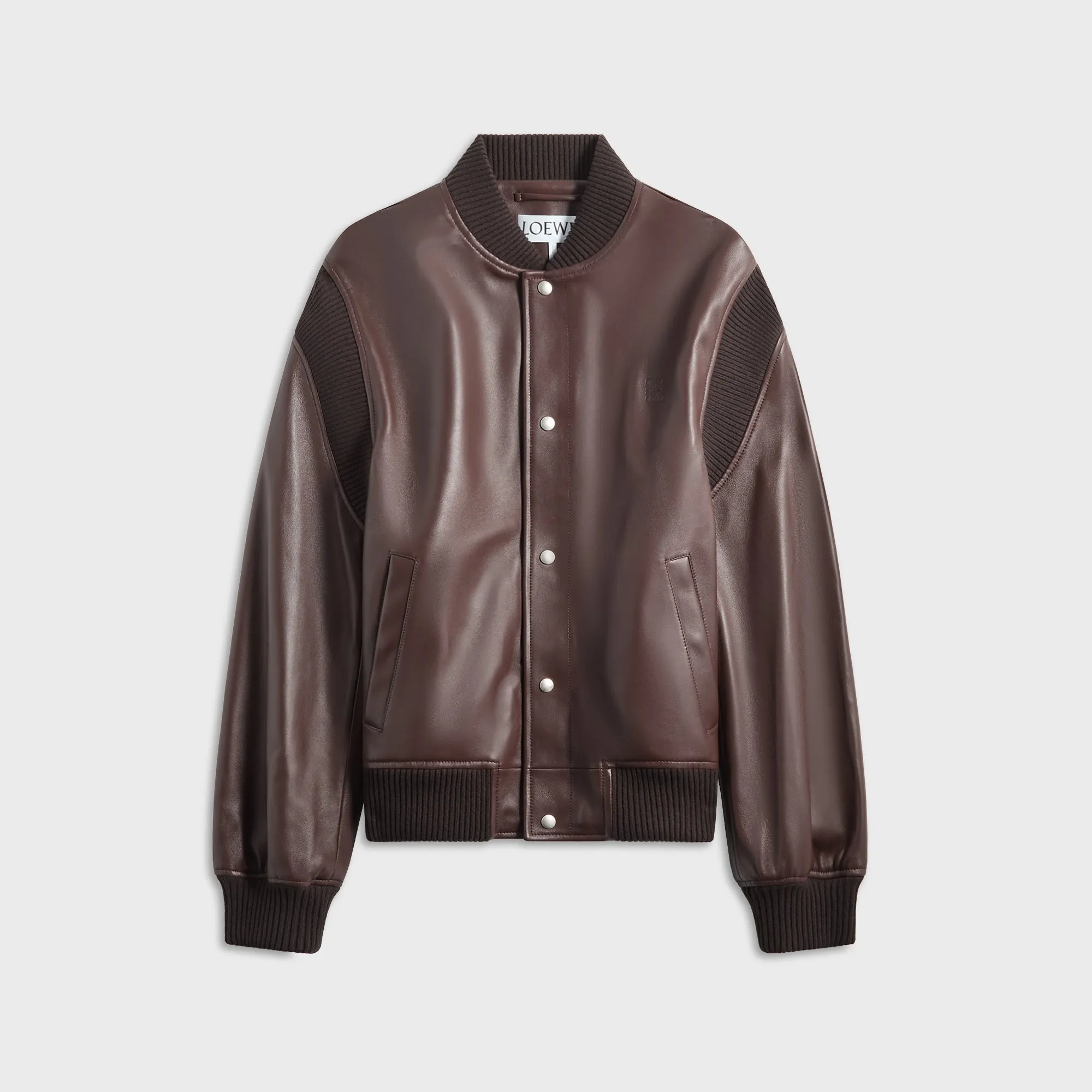 Loewe Bomber Jacket - Chocolate Brown sold by Kith