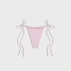 Frankies Bikinis Tia Ribbed Bottom - Strawberries / Cream sold by Kith