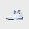 Jordan Air Jordan 5 - Black / New Emerald / Grape Ice sold by Kith