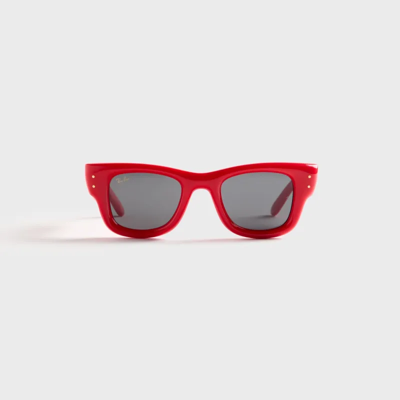 Ray-Ban x A$AP Rocky Wayfarer Puffer - Red sold by Kith