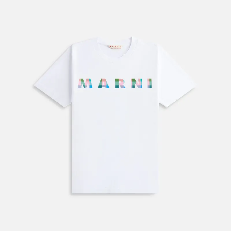 Marni Short-Sleeved Tee - Lily White sold by Kith
