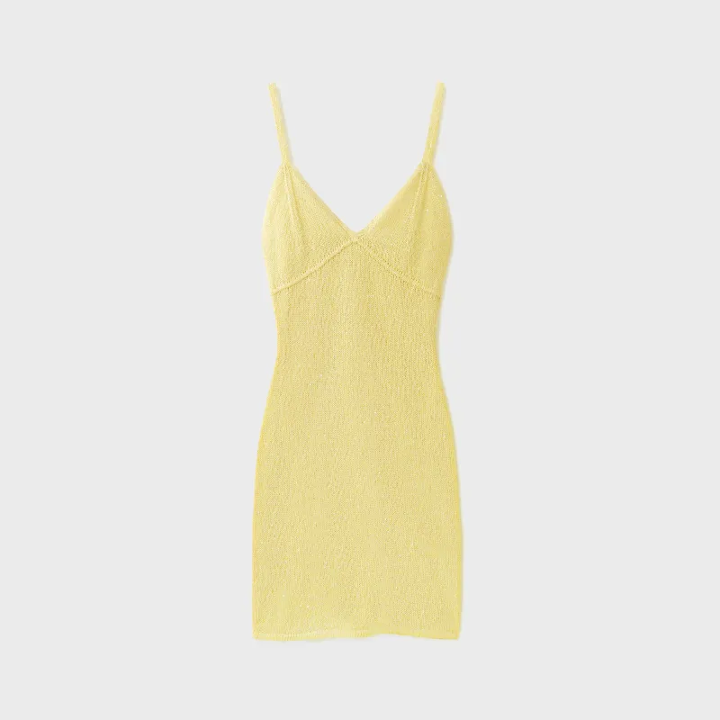 Asta Resort Delilah Mini Dress - Butter Sequin sold by Kith