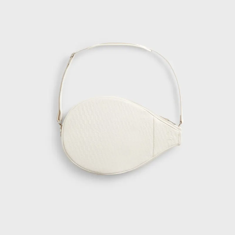 Kith for Wilson Retro Leather Racket Cover - Muslin sold by Kith