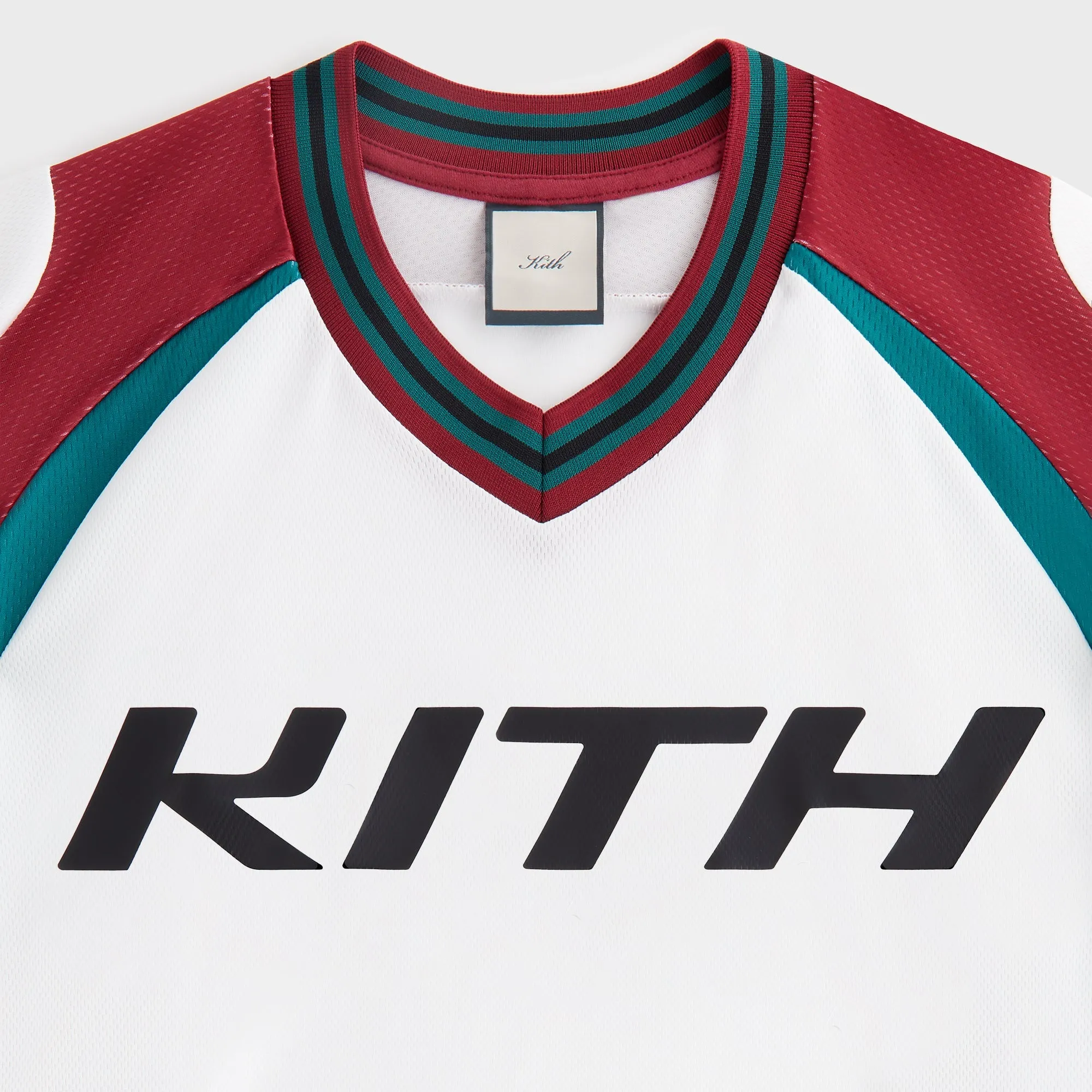 Kith Women Ridley II Short Sleeve Jersey - White sold by Kith product image thumbnail 5