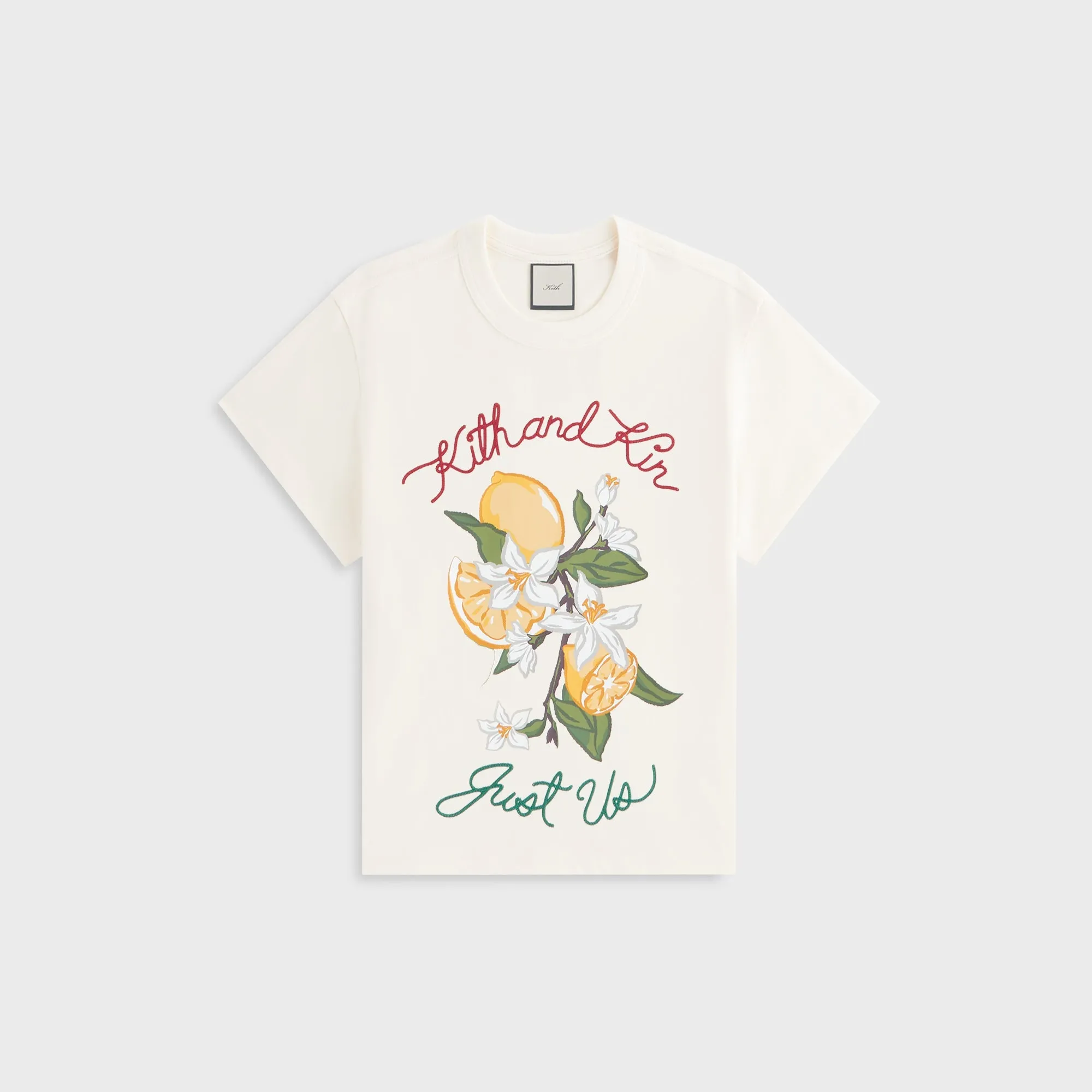 Kith Women Citrus Mulberry Vintage Tee - Sandrift sold by Kith
