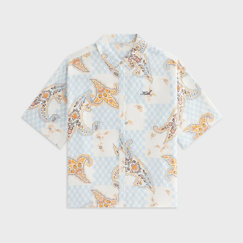 Kith Women Mari Crest Paisley Shirt - Silk sold by Kith