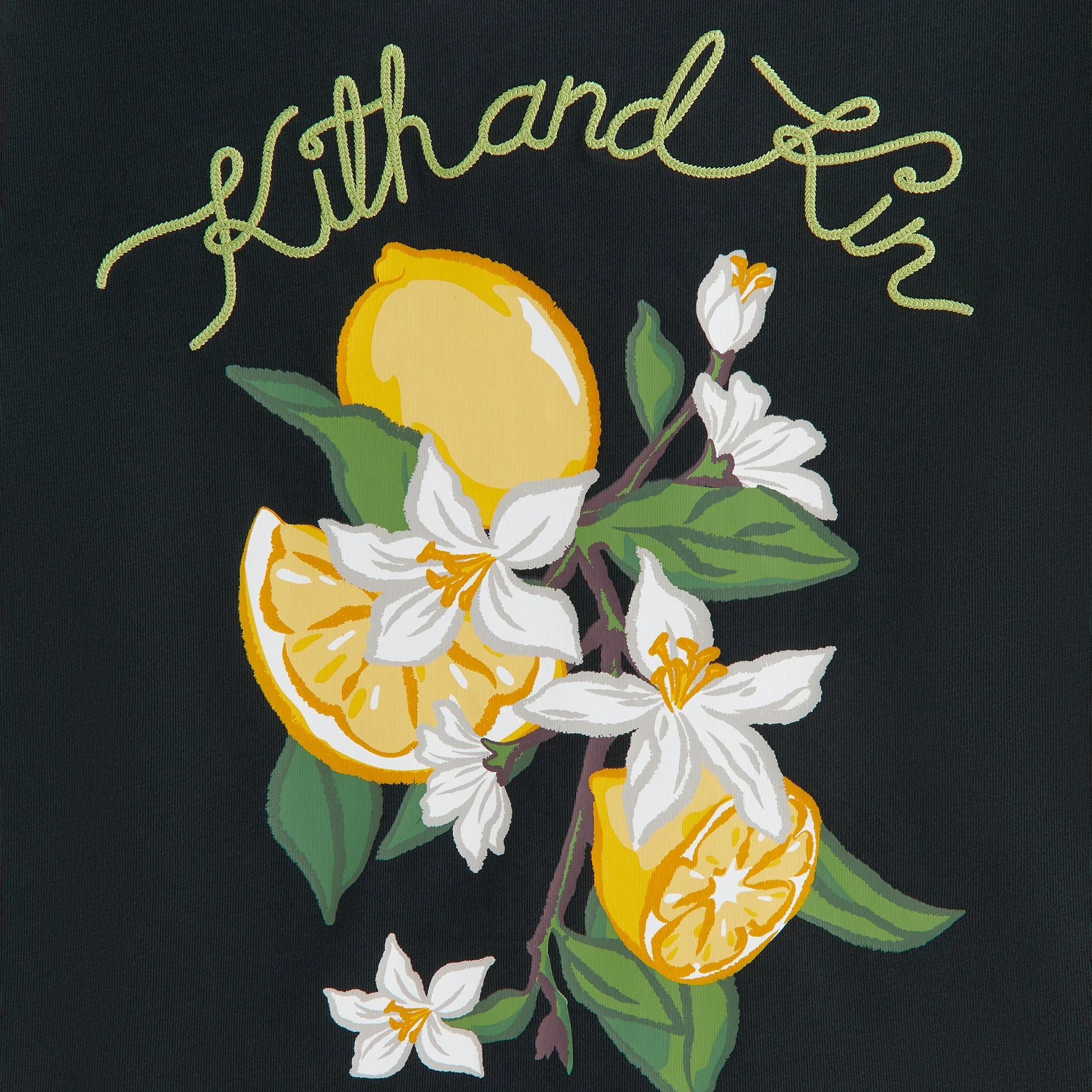 Kith Women Citrus Mulberry Vintage Tee - Black sold by Kith product image thumbnail 4
