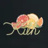 Kith Women Citrus Vintage Tee - Black sold by Kith