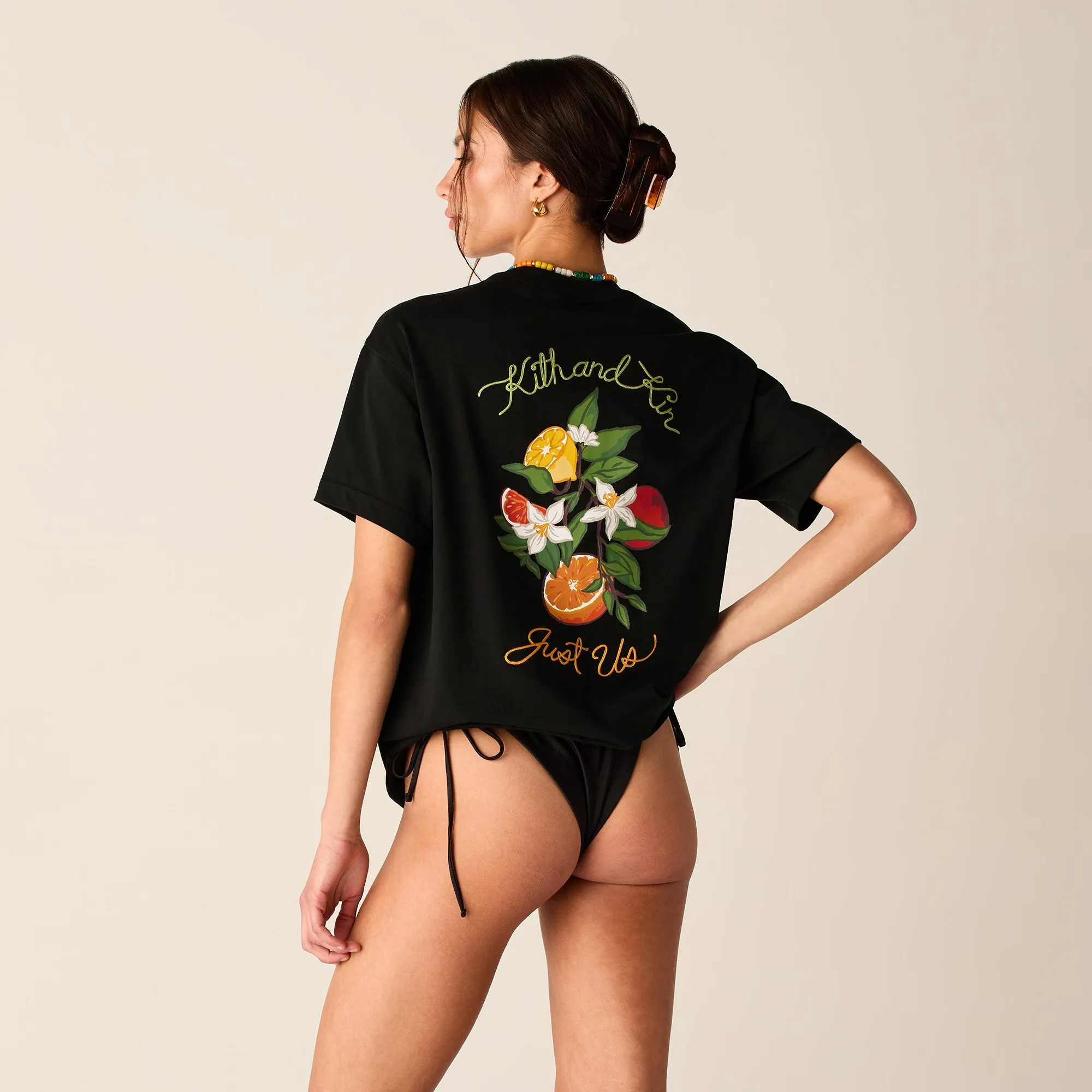 Kith Women Citrus Vintage Tee - Black sold by Kith product image thumbnail 3