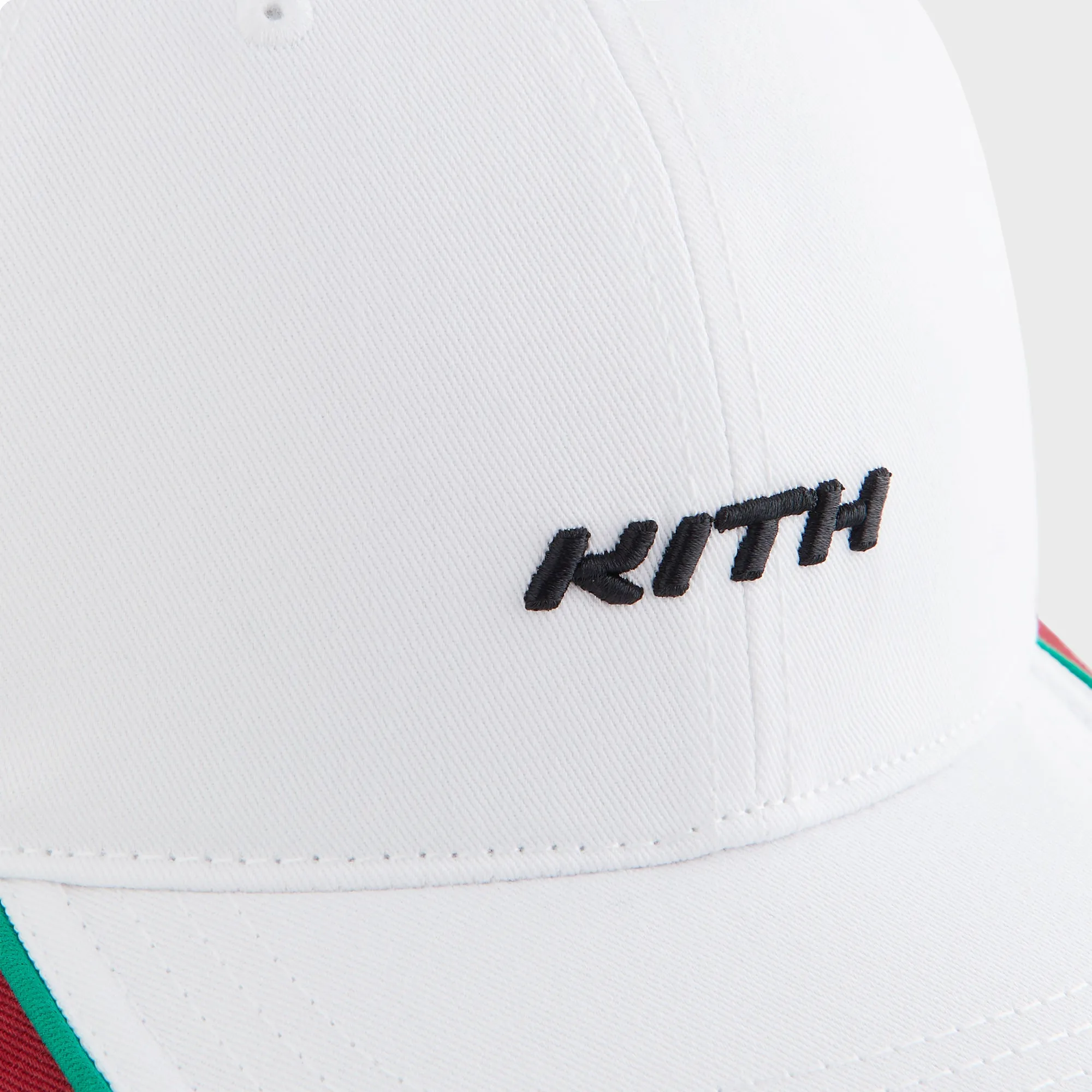 Kith Women Pieced Cotton Twill Cap - White sold by Kith product image thumbnail 5