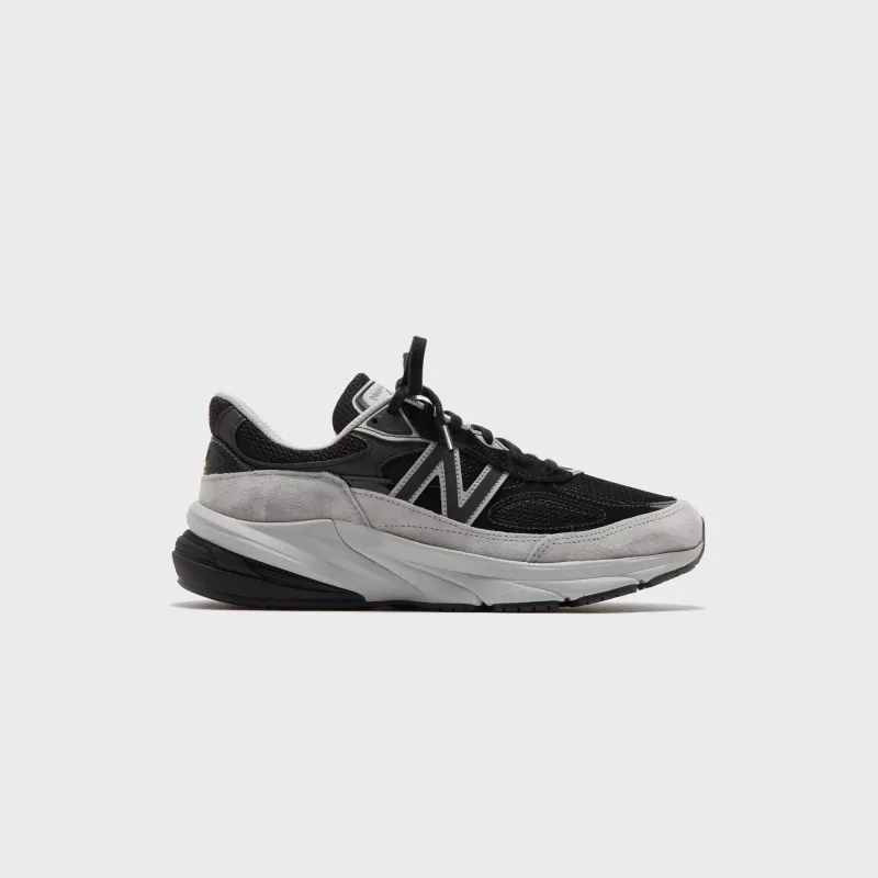 New Balance Made in USA 990v6 - Black / Grey sold by Kith