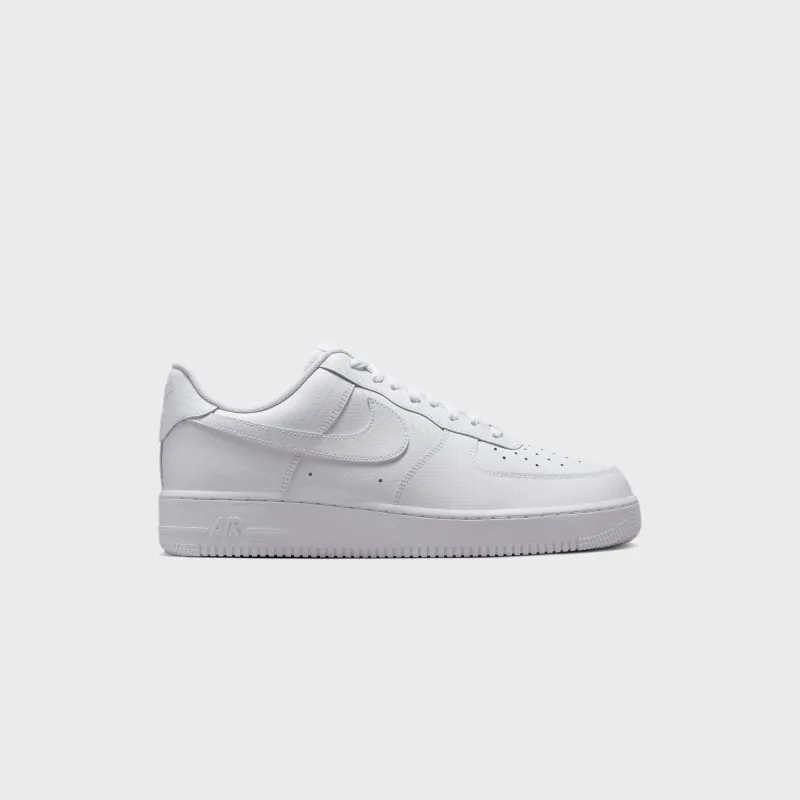 Nike Air Force 1 '07 LV8 - Carbon Fiber White / White sold by Kith