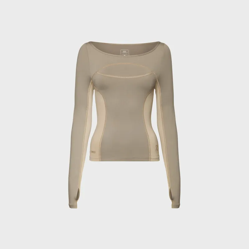 On Running x FKA twigs Studio Long Sleeve - Cinder / Desert sold by Kith