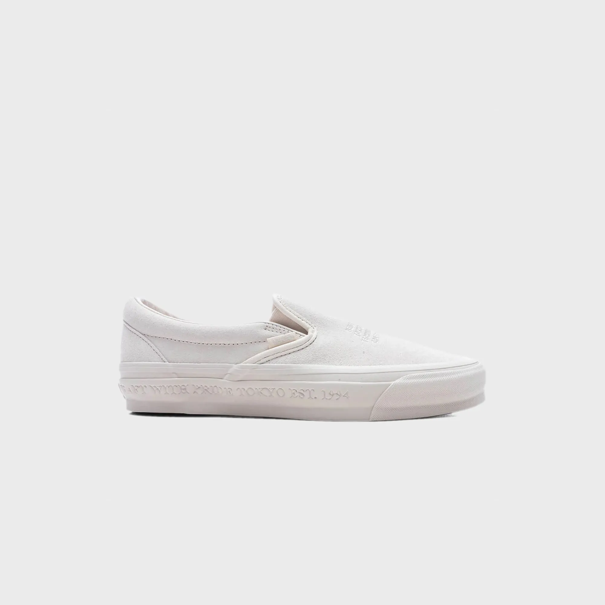 VANS x Neighborhood OTW Classic Slip-On 98 Sneaker - Natural sold by Kith