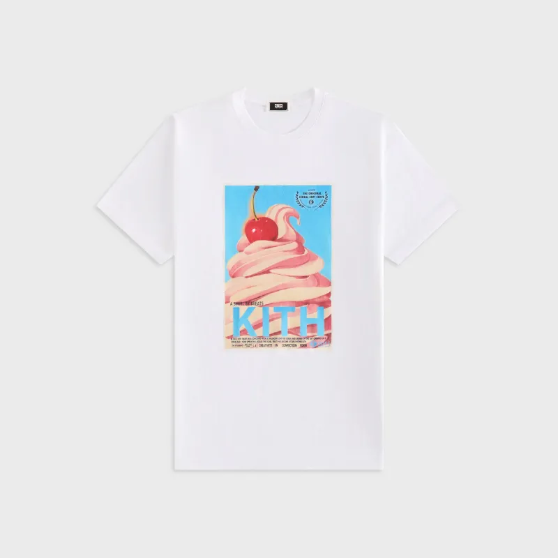 Kith Treats Blockbuster Vintage Tee - White sold by Kith