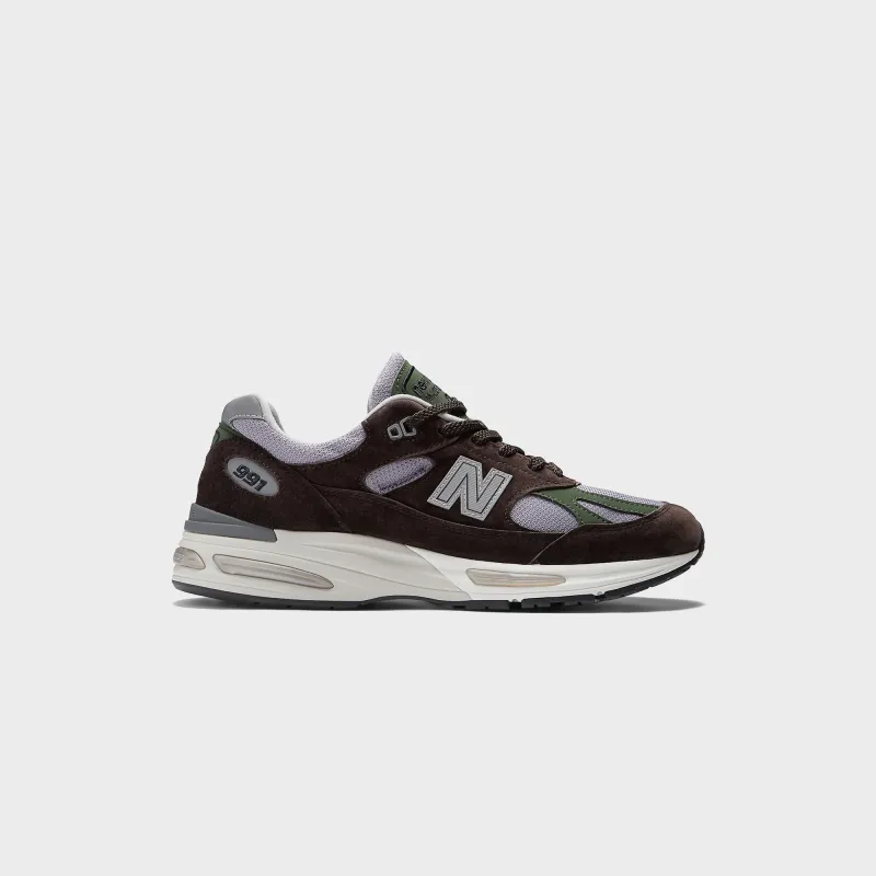 New Balance Made in UK 991v2 - Brown / Douglas Fir sold by Kith