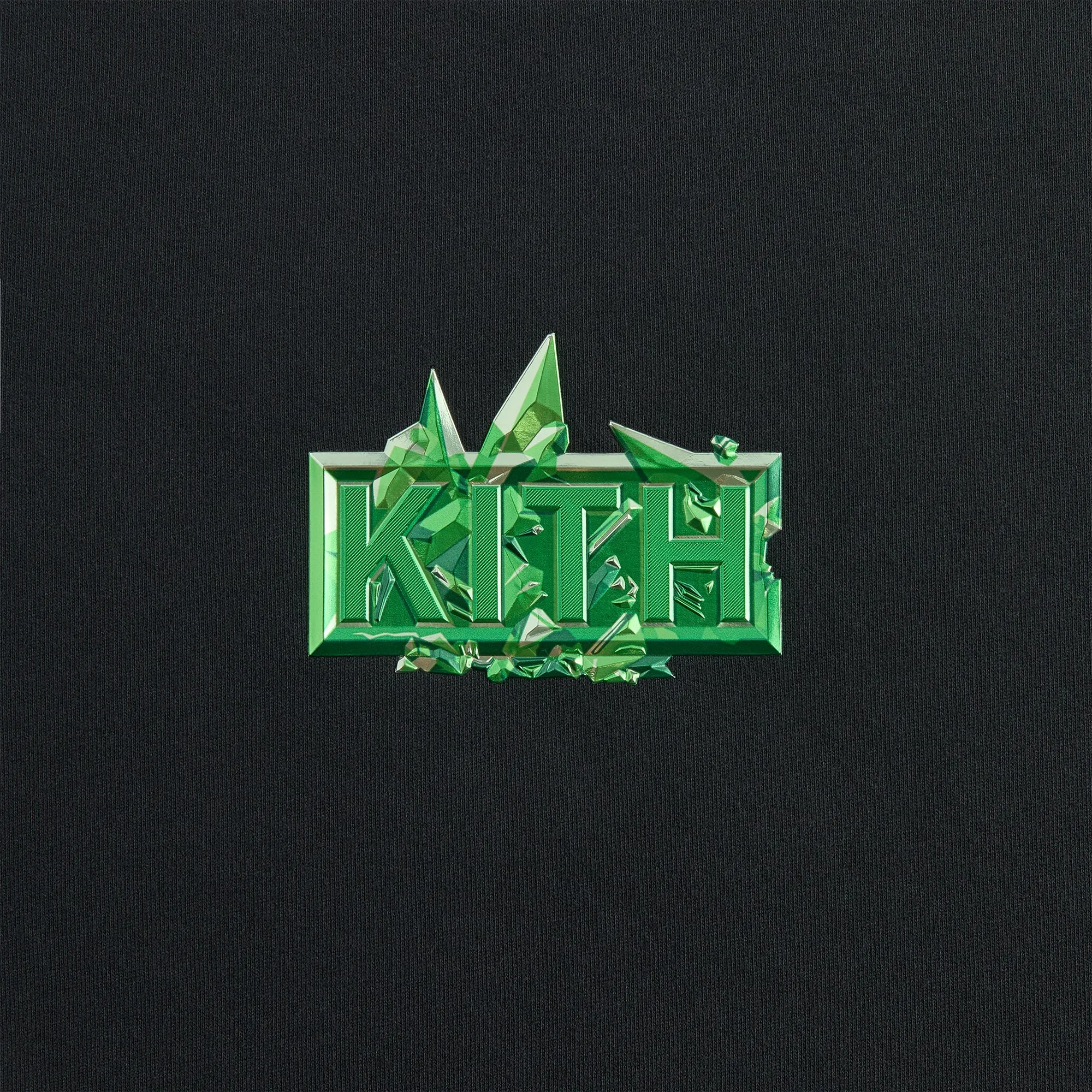 Superman | Kith Kryptonite Nelson Crewneck - Black sold by Kith product image thumbnail 3
