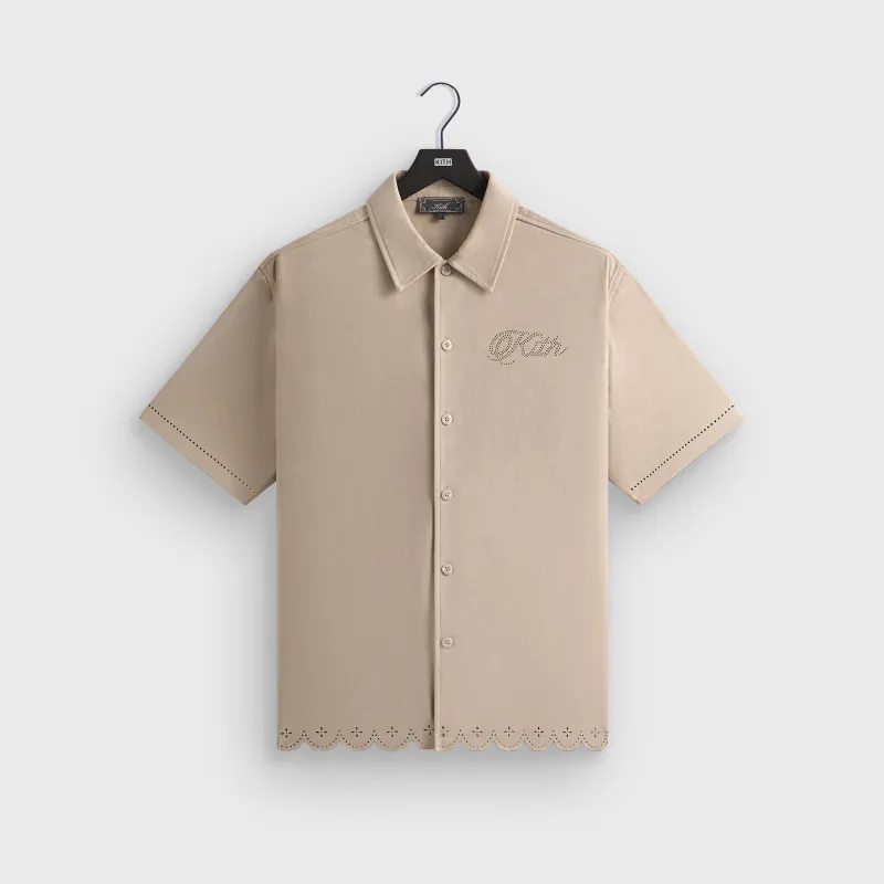 Kith Isaac Microsuede Buttondown - Theory sold by Kith