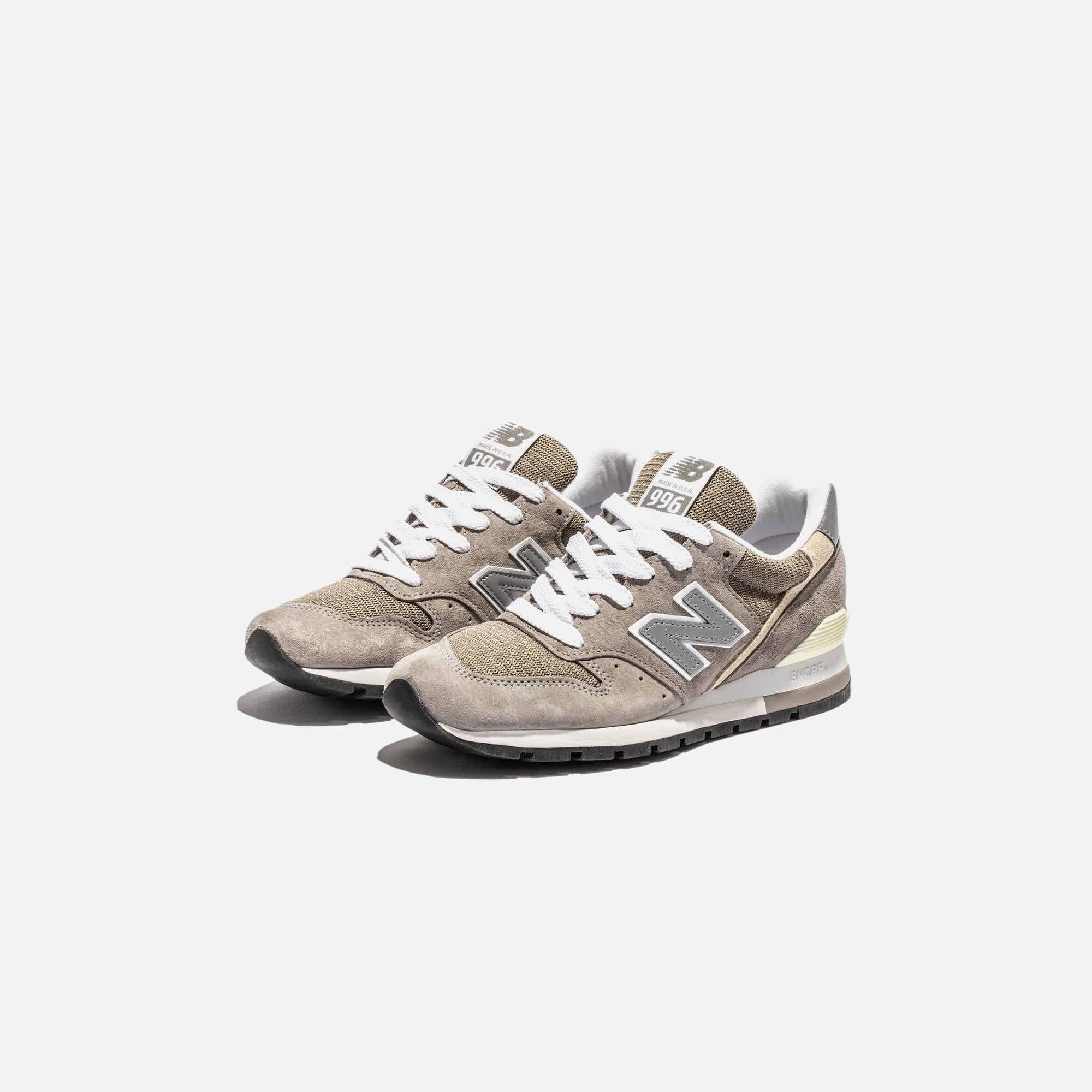 New Balance Made in USA 996 - Grey / Silver sold by Kith product image thumbnail 2