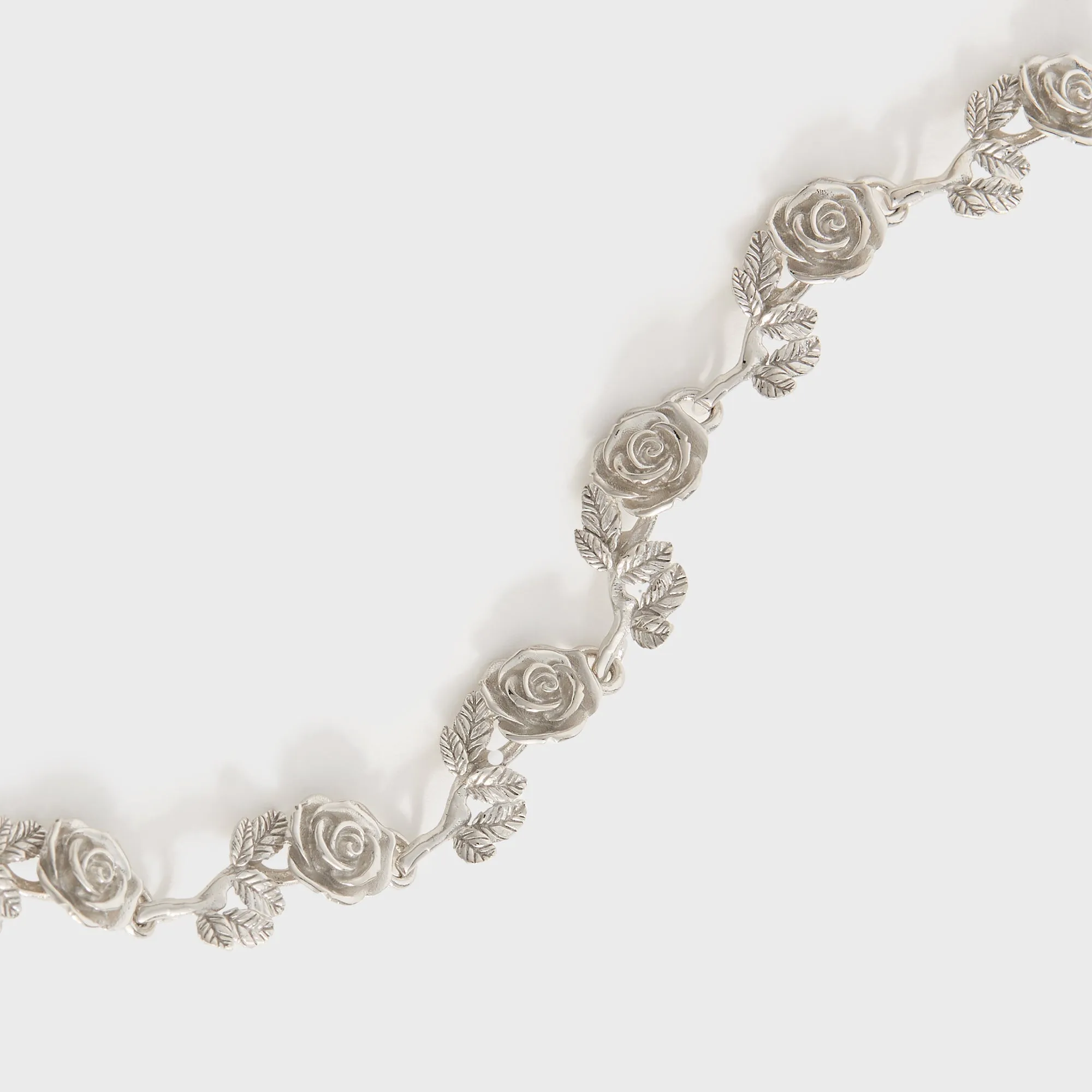 Emanuele Bicocchi Multi-Roses Necklace - Silver sold by Kith product image thumbnail 2
