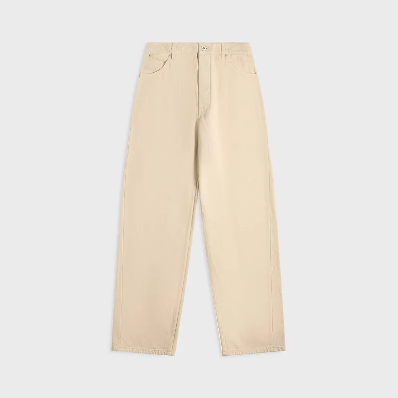 Jil Sander Trouser 183 Aw 23 Gd - Oat sold by Kith