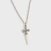 Emanuele Bicocchi Pugnale Necklace - Silver sold by Kith