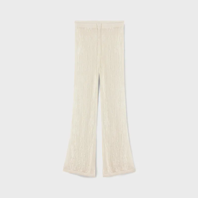 Asta Resort Delilah Crochet Pant - Salt sold by Kith