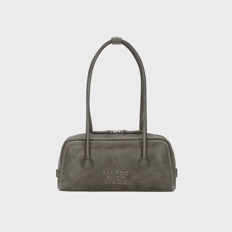 Margesherwood Soft Baguette Bag - Etoffe Pull Up sold by Kith