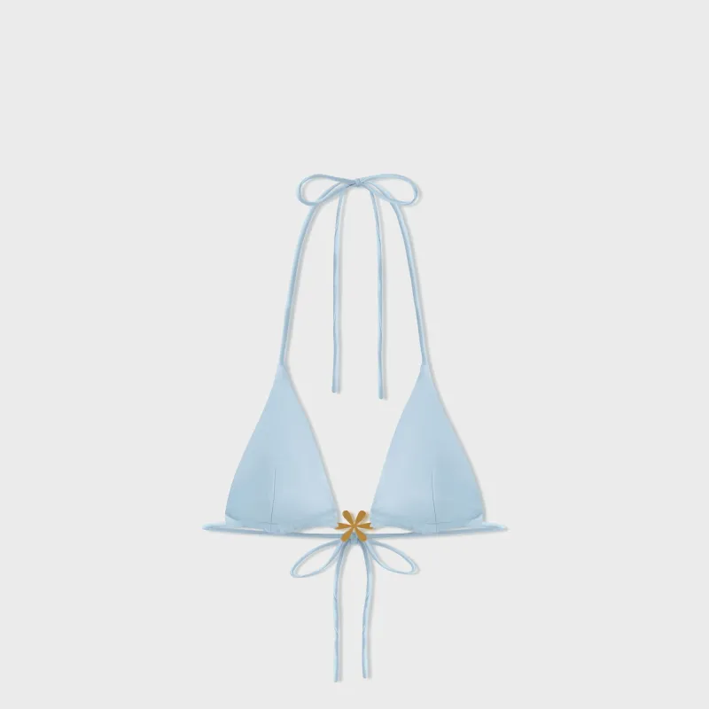 Asta Resort Juliana Bikini Top - Blue sold by Kith