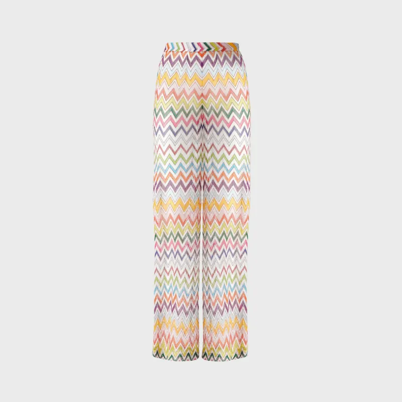 Missoni Trousers - Multicolor White Base sold by Kith