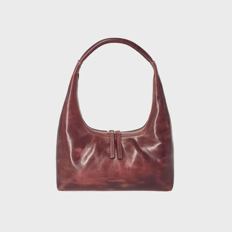 Margesherwood Hobo Shoulder Bag - Wine sold by Kith