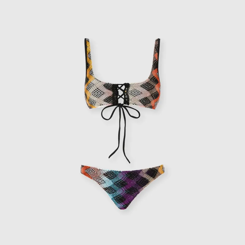 Missoni Bikini - Multi Dark Chevron sold by Kith
