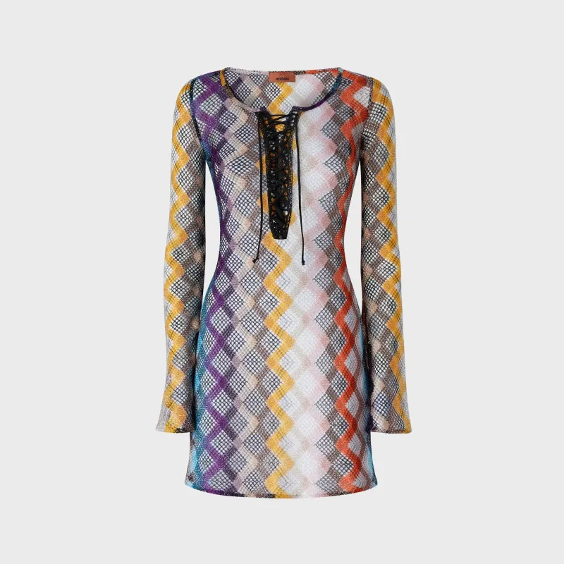 Missoni Short Coverup - Multi Dark sold by Kith