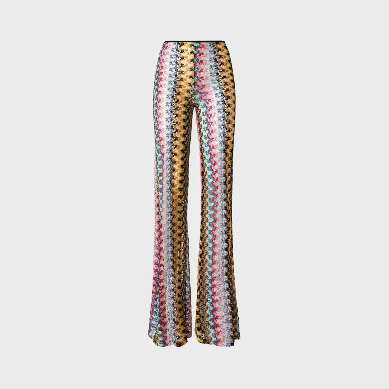 Missoni Trousers - Multicolor Dark Base made by Missoni